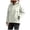 White, variant on Womens Zip up Hoodies New Women’s Hooded Rain Jackets Outdoor Zip up Windbreaker with Pockets Waterproof Raincoat for Hiking Camping