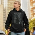 thumbnail image 4 of Freedom Isn't Free Sweatshirt American Hero Patriotic Soldier DD 214 POW MIA Military Warrior Veterans Day Hoodie, 4 of 7