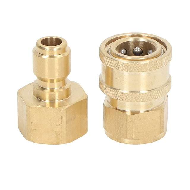 Accesorios para lavadora de alta presión, 5000PSI Lavadora de alta presión Tubería de agua Accesorios rápidos Lavadora a presión Accesorios rápidos Funcionalidad inteligente