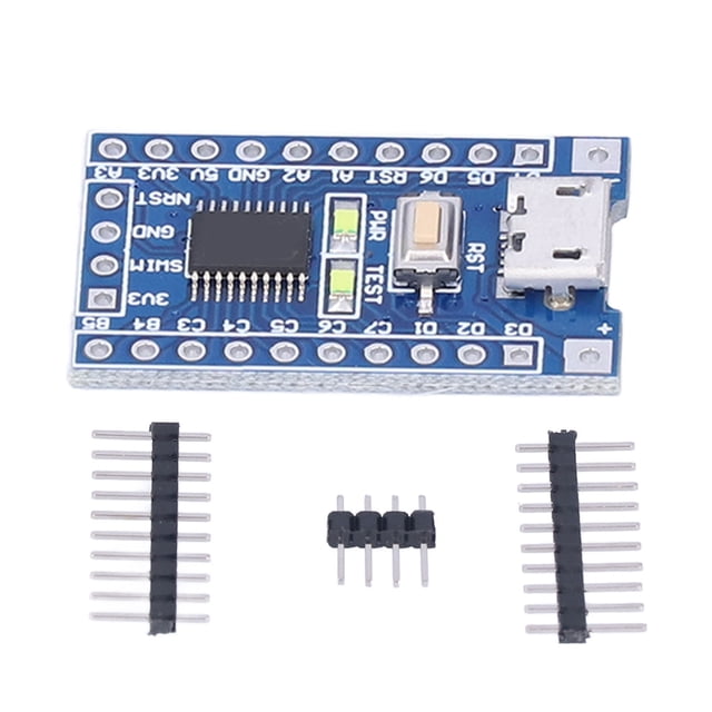 Placa de desarrollo Módulo básico del sistema mínimo Accesorio STM8S103F3P6 con micro USB