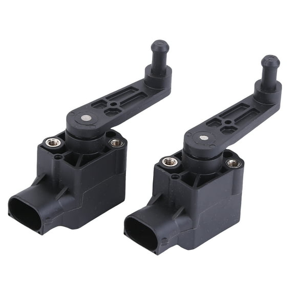 Molaner 2PCS Left & Right Rear Air Suspension Ride Height Level Sensor Compatible with Jaguar XJ8 4.2L 2004-2009 Replace C2C2254 C2C2256