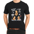 thumbnail image 3 of Funny Gingerbread Man Cookie I'm Overbaked Christmas Graphic T-Shirt for Adults Men and Women, 3 of 4