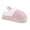 Pink, variant on BERANMEY Thick-Soled Fuzzy Slippers for Women & Men - Cozy Platform House Shoes with Anti-Slip Sole, Warm Plush Lined Indoor Outdoor Short Ankle Slippers