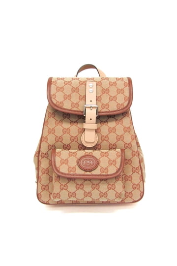 giorgia milani mini backpack Made In Italy Giorgia Milani Leather Top Handle Flap Mini Satchel Pink &  Beige