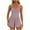 Light Purple, variant on GEWSEY Women's Summer Sleeveless Rompers Spaghetti Strap Double Lined Shorts Jumpsuit One Piece Outfits (Blue, S)