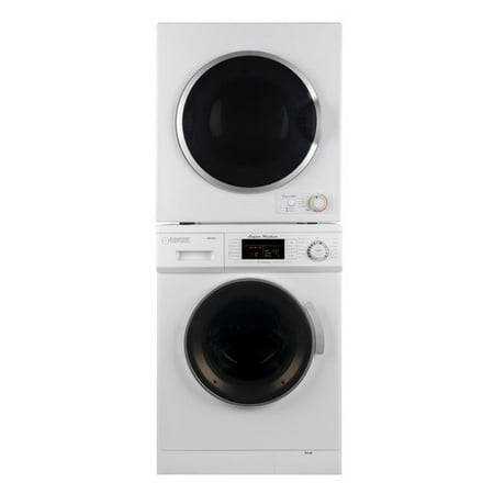 Equator Stackable set of 1.6 cu.ft Compact Super Washer & 3.5 cu.ft Compact Standard Sensor Dryer
