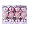 thumbnail image 3 of 24Pcs 30mm Christmas  Tree Ball Bauble Hanging Home Party Ornament Decor, 3 of 3