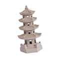 thumbnail image 5 of QSTDGVPW Chinese Style Pagoda Resin Lantern Garden Sculpture Solar Powered Outdoor Statue Light Gray, 5 of 9