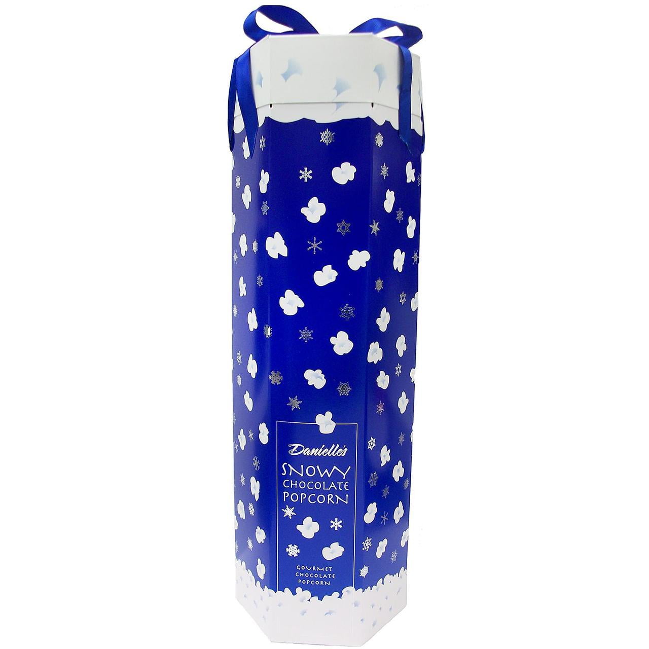 snowy white chocolate popcorn