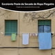 thumbnail image 5 of Tendedero Plegable, Tendedero Retractil Pared, Cable de Acero, Reforzado con Metal, para Colgar Ropa y Mantas Pesadas, Adecuado para Patio, Balcón, Terraza, Exterior(Blanco, 8 lineas), 5 of 7