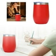 thumbnail image 2 of Travel Coffee Tumbler 12 oz, Stainless Steel Mug with Lid, Insulated Cup for Water, Tea, Hot and Cold Drinks, 2 of 4