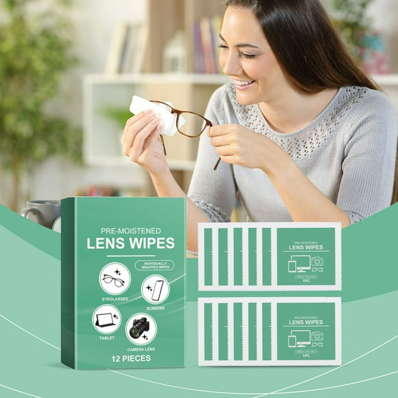 EYE Lens Cleaning Wipes Wet Individually Packaged Screen Wipes（5ml） (Christmas Gifts)