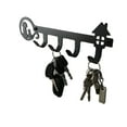 thumbnail image 3 of Maytalsory Multi-purpose Key Holder For All Settings Decorative Wall Mounted Iron Key Black25.5×7×3.5cm, 3 of 6