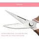 thumbnail image 4 of Multi-purpose Kitchen Scissors With Sharp Blades Stainless Steel New All-purpose With Blade Cover, 4 of 5
