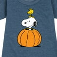 thumbnail image 3 of Peanuts - Snoopy Woodstock Pumpkin - Toddler & Youth Girls Fleece Dress, 3 of 6