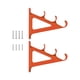 thumbnail image 3 of Estante de almacenamiento para cañas de pescar de 2 piezas, 3 capas, fácil instalación Naranja, 3 of 9