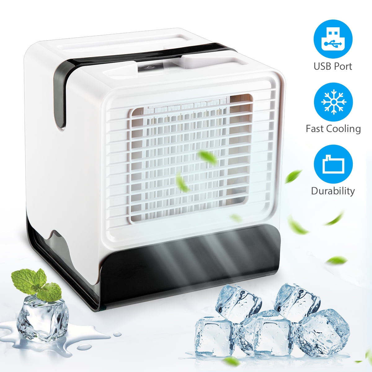 2020 New USB Powered Fan Cooling Mini Air Conditioner Portable Desktop Cooler