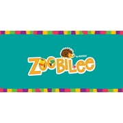Petmate Zoobilee Mini Squatters Soft Plush Dog Toy, Rabbit, Medium 4, Pack of 1, White