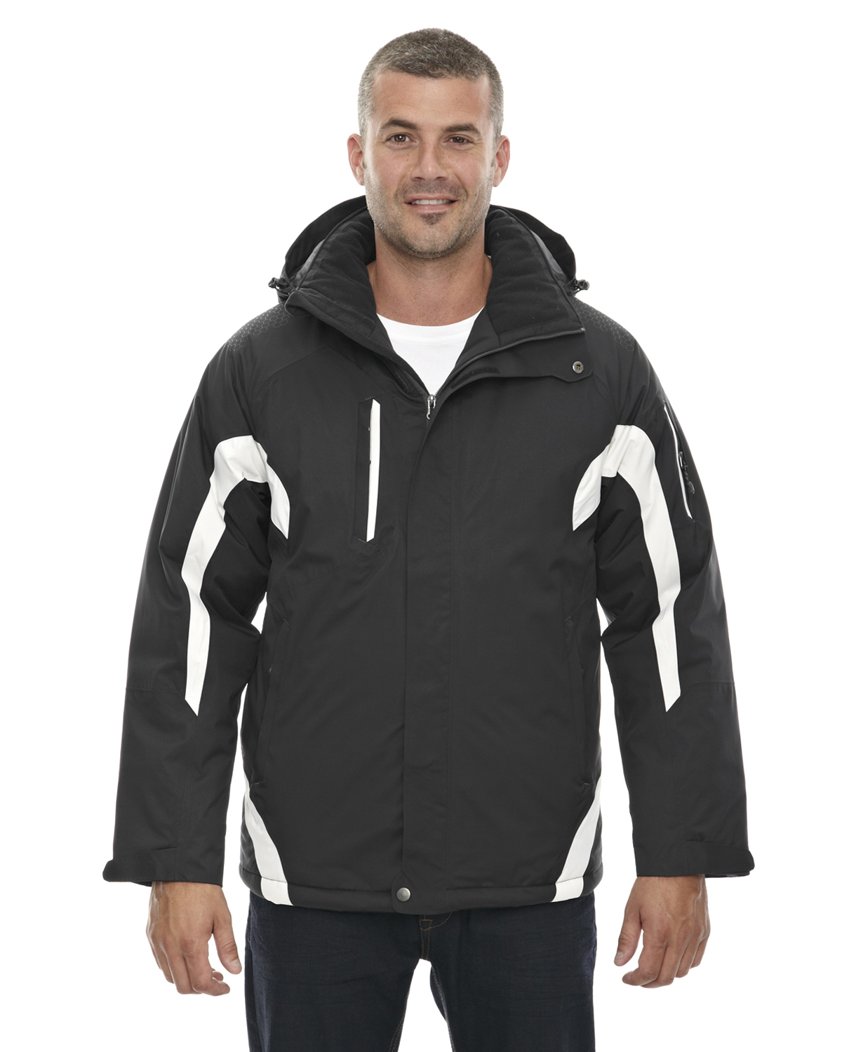A Product of Ash City - North End Men's Apex Seam-Sealed Insulated Jacket - BLACK 703 - L [Saving and Discount on bulk, Code Christo] - image 1 of 2
