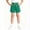 Green, variant on Mooqilaa Girls Athletic Shorts Size 14-16, Elastic Waist Relaxed Fit Cotton Summer Kids Running Shorts Hot Pink