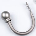 thumbnail image 4 of Yuarrent Gancho de cortina de Metal de hierro forjado, colgador de gancho de pared trasera en forma de U, colgador de gancho trasero Simple para el hogar, Tratamientos de ventanas Plata Yuarrent JJ23508-02, 4 of 6