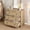 Brown, variant on TROPOW 4 Drawer Dresser for Bedroom, Chest of Drawers, Modern Clothes Storage Cabinet & Wood Vertical Drawer Organizer for Living Room, Hallway, Nursery, Black