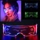 thumbnail image 2 of Gafas luminosas de neón LED para fiesta de disfraces, decoración de fiesta, DJ, Club, accesorios de rendimiento, cambio de Color, 2 of 5
