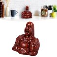 thumbnail image 4 of Finger Buddha Ornament, Attractive Small Buddha Flip Statue Stable Base Unique  for Office for Courtyard, 4 of 7