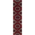 thumbnail image 5 of SAFAVIEH Wyndham Winifred Floral Wool Runner Rug, Red, 2'3" x 9', 5 of 10