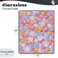 thumbnail image 4 of Stupell Industries Modern Retro Pastel Candies Gray Framed Giclee Art, 11 x 14, by LISH Creative, 4 of 8