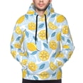 thumbnail image 4 of Hoodies for Men - Cute Lemon Ice Blue Long Sleeve Comfrt Men'S Fashion Hoodies & Sweatshirts, Sweatshirts for Men Hoodies Pullover Clothing Clothes with Pouch, 4 of 7