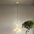 thumbnail image 1 of Lámpara colgante de estilo nórdico, accesorio de iluminación colgante, accesorio colgante interior para cafetería, , hogar, decoración de Dorado Colco Colgante de luz, 1 of 8