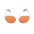 thumbnail image 2 of Lentes de sol LEVIS Mujer x13037 Outlook Marco metal de color Rosa Dorado Filtro UV 100%, 2 of 4