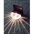 thumbnail image 5 of Luces solares para cubierta, iluminación exterior, decoración de patio trasero, luces de paso exteriores, cerca de poste de jardín, paquete de 6 Ormromra WRMH-1335, 5 of 5