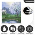 thumbnail image 3 of Coolnut Spring Landscape Painting Dishwasher Magnet Cover, Front Dishwasher Cover Decoration, Home Cabinet Decals Appliances Stickers, Magnetic Sticker Decorative, 3 of 6