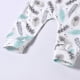 thumbnail image 5 of Body De Bebé Canastilla Onesies Para Niños Pequeños Niñas Sin Mangas Estampado Floral Mono De Una Pieza Con Correa Mono Gris Odeerbi  LM103-3991, 5 of 8