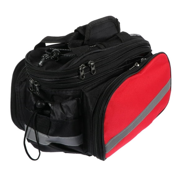 SEWCHICS Bike Bags Rear Rack Red Waterproof 1Pack