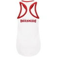 thumbnail image 3 of Women's G-III 4Her by Carl Banks White Tampa Bay Buccaneers Tater Tank Top, 3 of 3