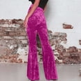 thumbnail image 4 of Cotton Sweatpants Women Hiking Cargo Pants Women Straight Leg Sweatpants for Women Cargo Pants Women Plus Size Women Pants Casual Work Cargo Pants Women High Waist Hot Pink 2XL, 4 of 7