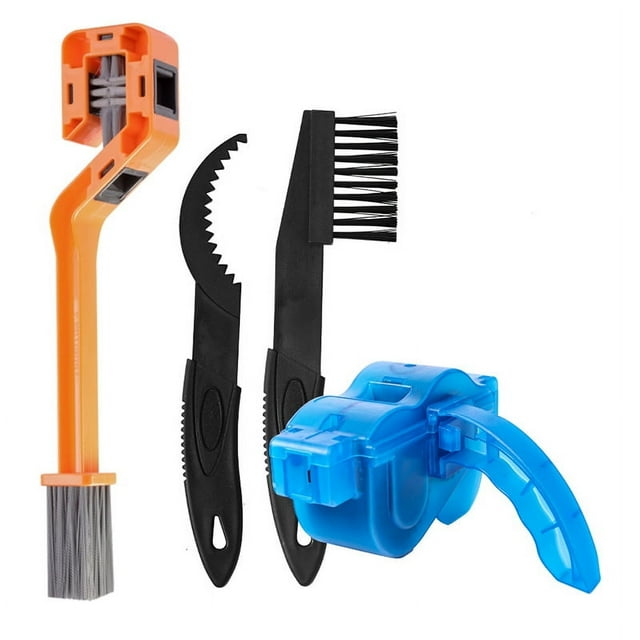 Universal Chain Brush, Bike Chain Cleaner Cleaning Tool Kit, Bicycle Cleaning Brush Chain Gears Maintenance Tool For Motorcycle Road Bicycle Mountain Bikes