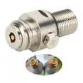 thumbnail image 2 of Válvula de cilindro de soda, rosca Válvula de cilindro de soda Accesorios de soda Convertidor de adaptador de recarga de Co2 para M18x1.5 TR21-4 Galvanoplastia Plata, 2 of 5