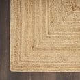 thumbnail image 4 of Nourison Handwoven Natural Jute Indoor Area Rug Natural 8' x 10', 4 of 12