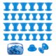 thumbnail image 1 of 40 rizadores mágicos, incluidos 20 rizadores de silicona grandes y 20 rizadores de silicona pequeños, 1 of 6