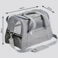 thumbnail image 2 of Sac de Transport pour Petit Chien Chat, Étui Doux Confortable Rose, 2 of 9