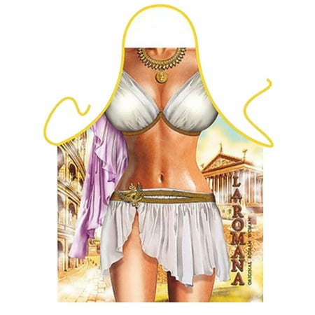 

BMForward 1pc Adult Household kitchenApron Fun Printing Household Cleaning Apron