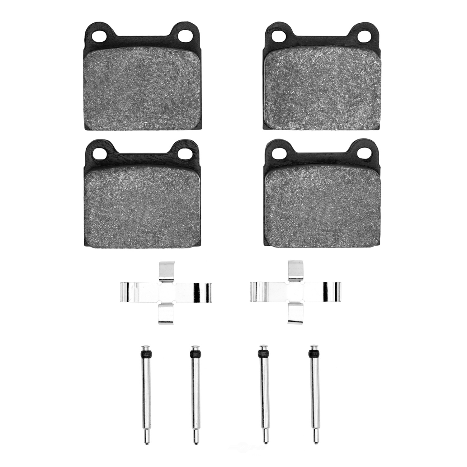 Dynamic Friction Company 1115-0031-08 DFC Active Performance Pads and Hardware Kit