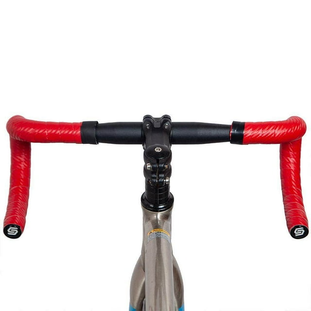VONKY Guidon de Vélo Bandes Confort Vélo Barre Bande EVA Vélo Poignée Wrap Rouge