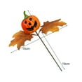 thumbnail image 2 of EIMELI Décoration de Fête d'Halloween Citrouille d'Halloween Festive Bâton d'Érable Effrayant Réaliste Décoration de Fête avec Artificiel Réutilisable, 2 of 5
