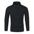 thumbnail image 2 of Kiplyki Fall Feeling Clothes Trends New Casual and Winter Men's Long Zipper Sweater Sleeve Thin Velvet Sweater Coat Men, 2 of 4