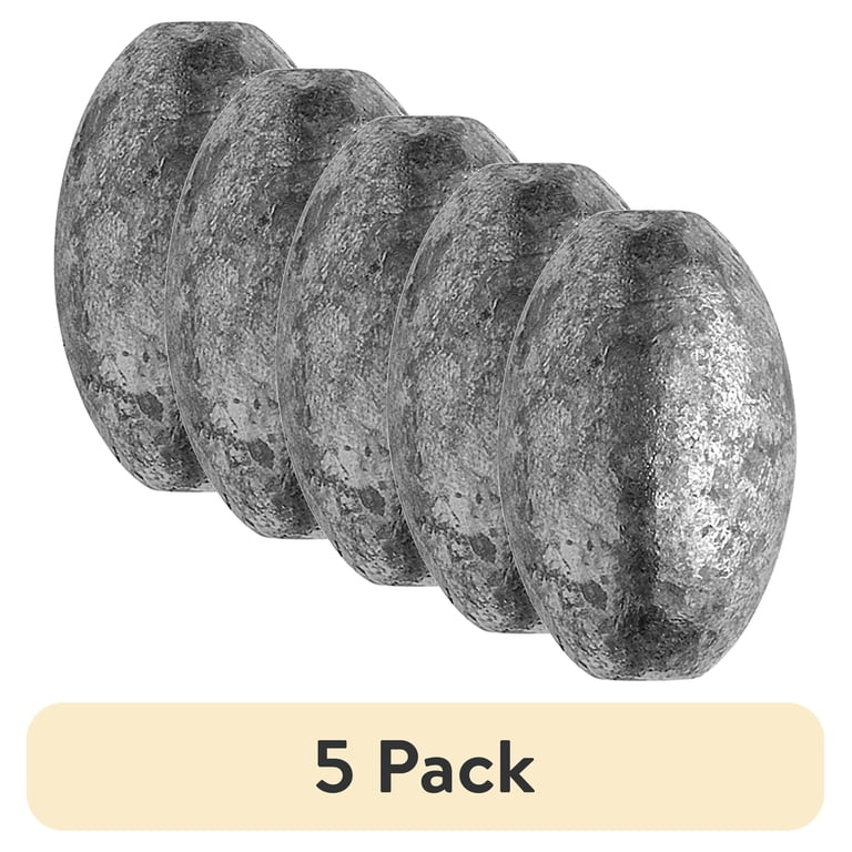 Eagle Claw Egg Sinkers, 3 oz Lead, 2-Pack photo 1